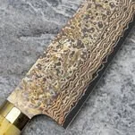 Takeshi Saji OBB Black VG-10 Color Nóż Bunka 17 cm - Noże kuchenne - miniaturka - grafika 5