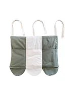 Organizery na łóżeczko - Przybornik do łóżeczka zielono biały cyrk - miniaturka - grafika 1