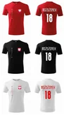 Koszulki sportowe męskie - Koszulka Reprezentacji Polski MOŻDŻONEK Siatkówka - miniaturka - grafika 1