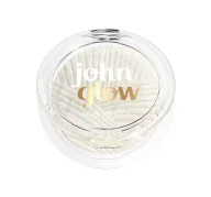 Rozświetlacze do twarzy i ciała - CLARESA - JOHN GLOW - HIGHLIGHTER - Rozświetlacz prasowany - 8 g - 01 - GOLD BAR - miniaturka - grafika 1