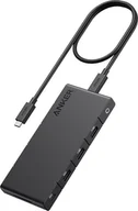 Huby USB - HUB USB Anker Hub 364 USB-C Dual Display 10w1 2x4K HDMI eth czarny - miniaturka - grafika 1
