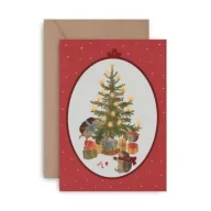 Kartki okolicznościowe i zaproszenia - Kartka na Boże Narodzenie - Merry Christmas - miniaturka - grafika 1