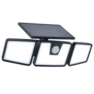 Naświetlacz solarny BRITI 6922401330 LED 6W 5000K czujnik ruchu IP44 czarny - Lampy ogrodowe - miniaturka - grafika 1