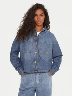 Roxy Koszula jeansowa Another Reflect ERJWT03704 Niebieski Regular Fit - Koszule damskie - miniaturka - grafika 1
