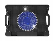 Podkładki chłodzące pod laptopa - Podstawka chłodząca pod notebooka Natec Dipper 2 12.1-17.3" RGB - miniaturka - grafika 1