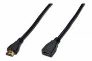Kable - Assmann Przedłużacz HDMI Highspeed Ethernet V 1.4 3D GOLD A M/Ż 2m 1_207541 - miniaturka - grafika 1