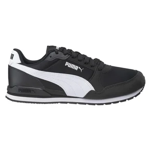 Sneakersy PUMA ST RUNNER V3 MESH PUMA BLACK-PUMA WHITE 38464001 – Czarny - Sneakersy damskie - miniaturka - grafika 1