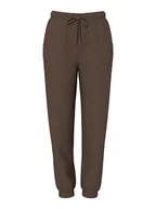 Spodnie sportowe damskie - Pieces Spodnie dresowe "Chilli" w kolorze brązowym - miniaturka - grafika 1