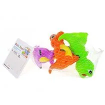 Gumowy dinozaur 9,5cm 3szt Adar - Zabawki do kąpieli - miniaturka - grafika 1