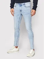 Spodnie męskie - Only & Sons Jeansy Warp 22020748 Niebieski Skinny Fit - miniaturka - grafika 1
