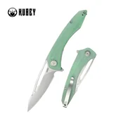 Noże - Nóż składany Kubey Merced Jade G10, Beadblasted AUS-10 by Sherif Manganas (KU345D) - miniaturka - grafika 1