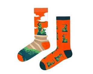 Skarpetki nie do pary - Warszawska Syrenka 36-40 - Skarpetki męskie - miniaturka - grafika 1