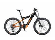 Rowery elektryczne - KTM Macina Lycan 272 Czarno-pomarańczowy 2021 - miniaturka - grafika 1