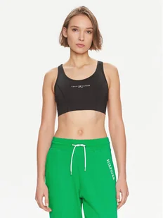 Tommy Hilfiger Biustonosz sportowy Essentials WW0WW41081 Czarny - Bielizna sportowa damska - miniaturka - grafika 1