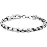 Bransolety męskie - Bransoletka Męska Armani Exchange AXG0045040 - miniaturka - grafika 1