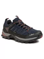 Trampki męskie - CMP Trekkingi Rigel Low Trekking Shoes Wp 3Q54457 Granatowy - miniaturka - grafika 1