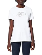 Koszulki i topy damskie - Nike Damska koszulka Nsw Futura, biały, S DJ1820 - miniaturka - grafika 1
