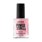 Lakiery do paznokci - Avon Power Stay Supertrwały żelowy lakier do paznokci - Petal Fresh - 10ml - miniaturka - grafika 1