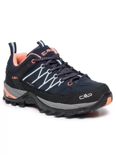 CMP Trekkingi Rigel Low Wmn Trekking Shoes Wp 3Q13246 Granatowy - Buty trekkingowe męskie - miniaturka - grafika 1
