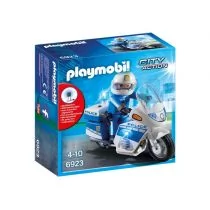 Playmobil Motor Policyjny ze światłem led 6923 - Klocki - miniaturka - grafika 2