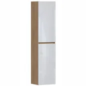 Szafki łazienkowe - Comad MONAKO OAK WHITE 800 Słupek wysoki 40cm MONAKO OAK WHITE 800 - miniaturka - grafika 1