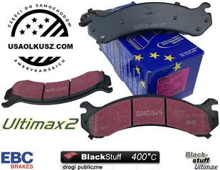 Przednie klocki hamulcowe EBC Ultimax2 Cadillac DeVille 2000-2005 - PIASTY 8 SZPILEK - Klocki hamulcowe - miniaturka - grafika 1