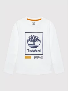 Bluzy dla chłopców - Timberland T-Shirt T25S79 S Biały Regular Fit - grafika 1