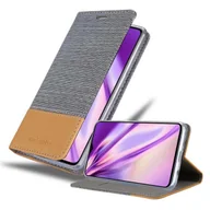 Etui i futerały do telefonów - Cadorabo Etui do Xiaomi RedMi NOTE 8 PRO Etui ochronne w kolorze szarym Etui na telefon komórkowy Etui na książkę Etui Cover - miniaturka - grafika 1