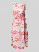 Sukienki - Sukienka midi z dekoltem w serek model ‘AROLA’ - miniaturka - grafika 1