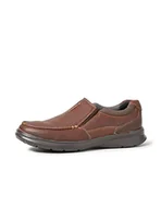 Klapki i japonki męskie - Clarks Męskie klapki Cotrell Free, brązowy, 47 EU - miniaturka - grafika 1