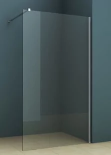 Riho Novik Z400 Kabina prysznicowa Walk-in 90x200 cm profile aluminiowe szkło przezroczyste z powłoką Riho Shield GZ4090000 - Kabiny prysznicowe - miniaturka - grafika 1