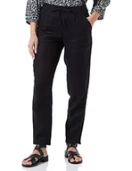 Spodnie damskie - s.Oliver Spodnie damskie 7/8, spodnie do biegania, czarny 999, 36 - miniaturka - grafika 1