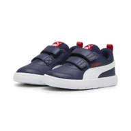 Buty dla dziewczynek - Sneakersy dla małych dzieci Courtflex V3 PUMA Navy White Red Blue - miniaturka - grafika 1