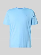 Koszulki męskie - T-shirt z wyhaftowanym logo - miniaturka - grafika 1