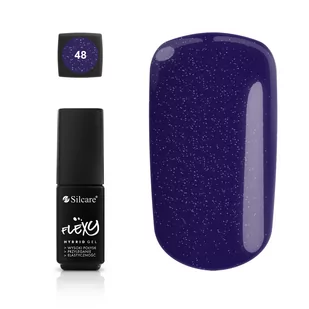 Silcare Flexy Hybrid Gel lakier hybrydowy 48 4.5g - Lakiery hybrydowe - miniaturka - grafika 1