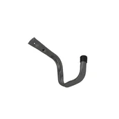 Pozostałe wyposażenie warsztatu - Domax Hak ścienny 12x12 cm antracytowy HR 120 - miniaturka - grafika 1