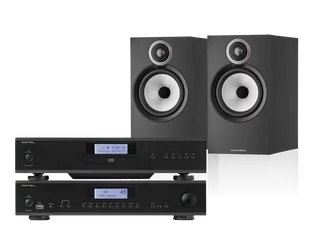 Rotel A12 MKII (czarny) + CD14 MKII (czarny) + 606 S3 (czarny) - Zestawy stereo - miniaturka - grafika 1