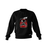 Odzież do sportów motorowych - Czarna bluza Toyota Supra mk4 2JZ-XS - miniaturka - grafika 1