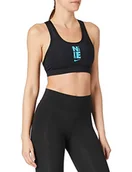 Biustonosze - Nike W Nk Swsh Icnclsh Hbr Bra Sp21 Biustonosz Sportowy Damski - miniaturka - grafika 1