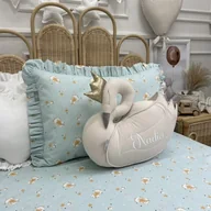 Pościel dla dzieci - Pościel turkusowa w króliczki dla dzieci i nastolatków różne rozmiary - miniaturka - grafika 1