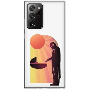 ERT GROUP etui na telefon Samsung GALAXY NOTE 20 ULTRA, case oryginalny i oficjalnie licencjonowany przez Star Wars, wzór Baby Yoda 031, optymalnie dopasowane, plecki z TPU - Etui i futerały do telefonów - miniaturka - grafika 1