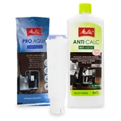 Akcesoria i części do ekspresów do kawy - Zestaw MELITTA filtr Claris Pro Aqua, Odkamieniacz AntiCalc 250ml - miniaturka - grafika 1