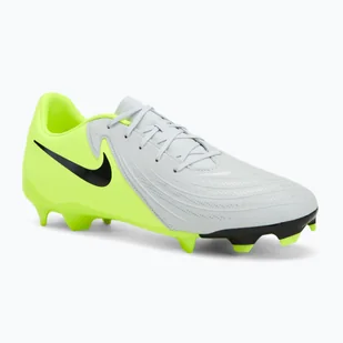Buty piłkarskie męskie Nike Phantom GX 2 Academy FG/MG metallic silver/volt/black WYSYŁKA W 24H 30 DNI NA ZWROT - Piłka nożna - miniaturka - grafika 1