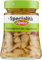 Pasztet i przetwory mięsne - Pieczarki w oleju i zalewie Funghi Champignon ala Napoletana 280g - d'amico - miniaturka - grafika 1