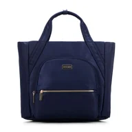 Torby podróżne - Torba na laptopa 14’’ z nylonu granatowa - miniaturka - grafika 1