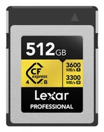 Karty pamięci - Lexar LCXEXP4512G-RNENG pamięć flash 512 GB CFexpress typ B - miniaturka - grafika 1