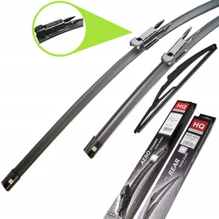 Nissan Qashqai J10 Wycieraczki Przód+tył Pióra Dedykowane Komplet - Wycieraczki samochodowe - miniaturka - grafika 1