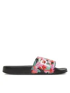 Buty dla dziewczynek - Roxy Klapki ARGL100287 Różowy - miniaturka - grafika 1