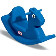Zabawki kreatywne - Koń na Biegunach Niebieski - miniaturka - grafika 1
