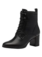 Botki damskie - Tamaris Damskie botki 1-25103-41 wąskie, czarny, 37 EU - miniaturka - grafika 1